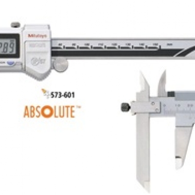 三豐廣州代理 MITUTOYO 偏置卡尺573-601ABSOLUTE數(shù)顯型和游標型 573-601 三豐MITUTOYO