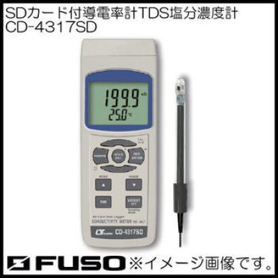 FUSO廣州直銷(xiāo)FUSO鹽分濃度計(jì) CD-4317SD 富裝