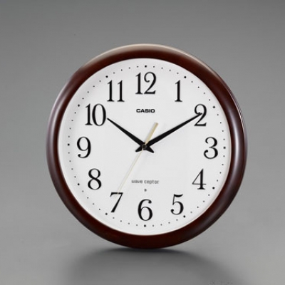 喜一 ESCO EA798CA-132 直徑341mm[電波]掛時(shí)計(jì) 廣州藤野代理