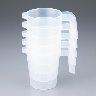 AS ONE 亞速旺 1-2922-01 量杯 （節(jié)省空間型）計(jì)量カップ BEAKER PP