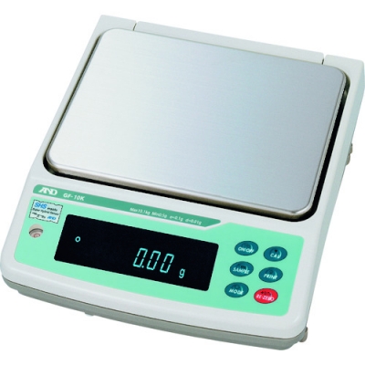 AND 艾安得 GF10K-00A00防塵、防水中量級天平GF10K一般校正付