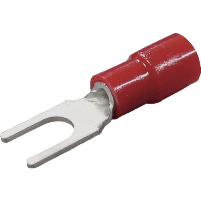 NICHIFU 日富 MEX-1.25Y-3L-RED-日本環(huán)境友好型絕緣覆層Y型端子Y型（100個(gè)入）起線0.3～1.65