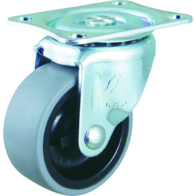 HAMMER CASTER 錘牌 腳輪420G-L65-BAR01-鏈球G系列自在PP輪彈性體卷車(chē)65mm