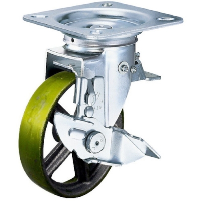 HAMMER CASTER 錘牌 腳輪 410F0SC100-鏈球方向限制SP付番薯車(chē)