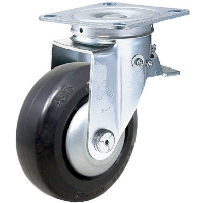 HAMMER CASTER 錘牌 腳輪 420F0SNB125-鏈球方向限制橡膠B車(chē)