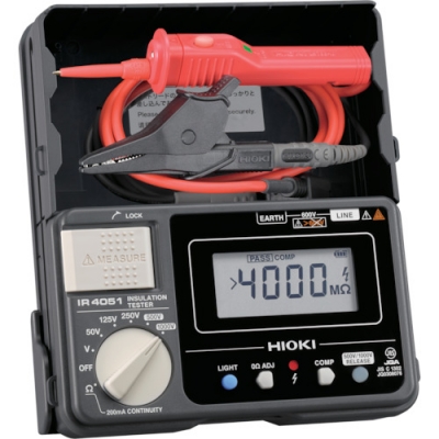 HIOKI 日置 IR4051-11 KOUSEISYO-STRACETUKI 5范圍絕緣電阻計(jì)IR 4051-11帶校準(zhǔn)證明書、TRAS