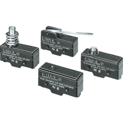 OMRON 歐姆龍 Z-15GQ21微動(dòng)開關(guān)面板安裝十字滾柱按鈕焊接端子