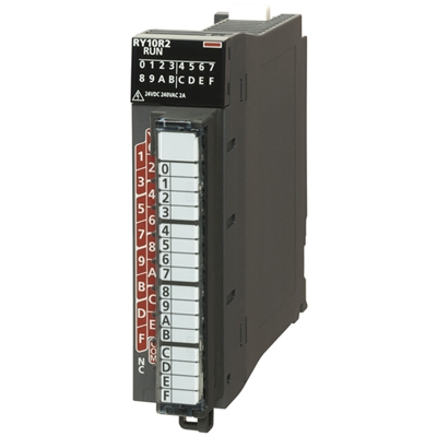 日本三菱 mitsubishi  RY10R2  PLC RY10R2 iQ-R觸點(diǎn)輸出模塊 RY10R2