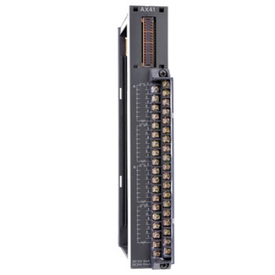 日本三菱 mitsubishi  AX41  A系列PLC輸入模塊 AX41  DC1224V輸入32點 響應(yīng)時間10ms