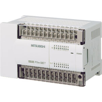 日本三菱 mitsubishi  FX2N-32ET 晶體管漏型輸出擴展模塊 FX2N-32ET PLC 16點入16點出擴展模塊