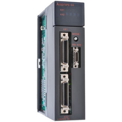 日本三菱 mitsubishi  A1SD75P2-S3  Ans系列的2軸定位模塊A1SD75P2  差分驅(qū)動(dòng)器集電極開(kāi)路